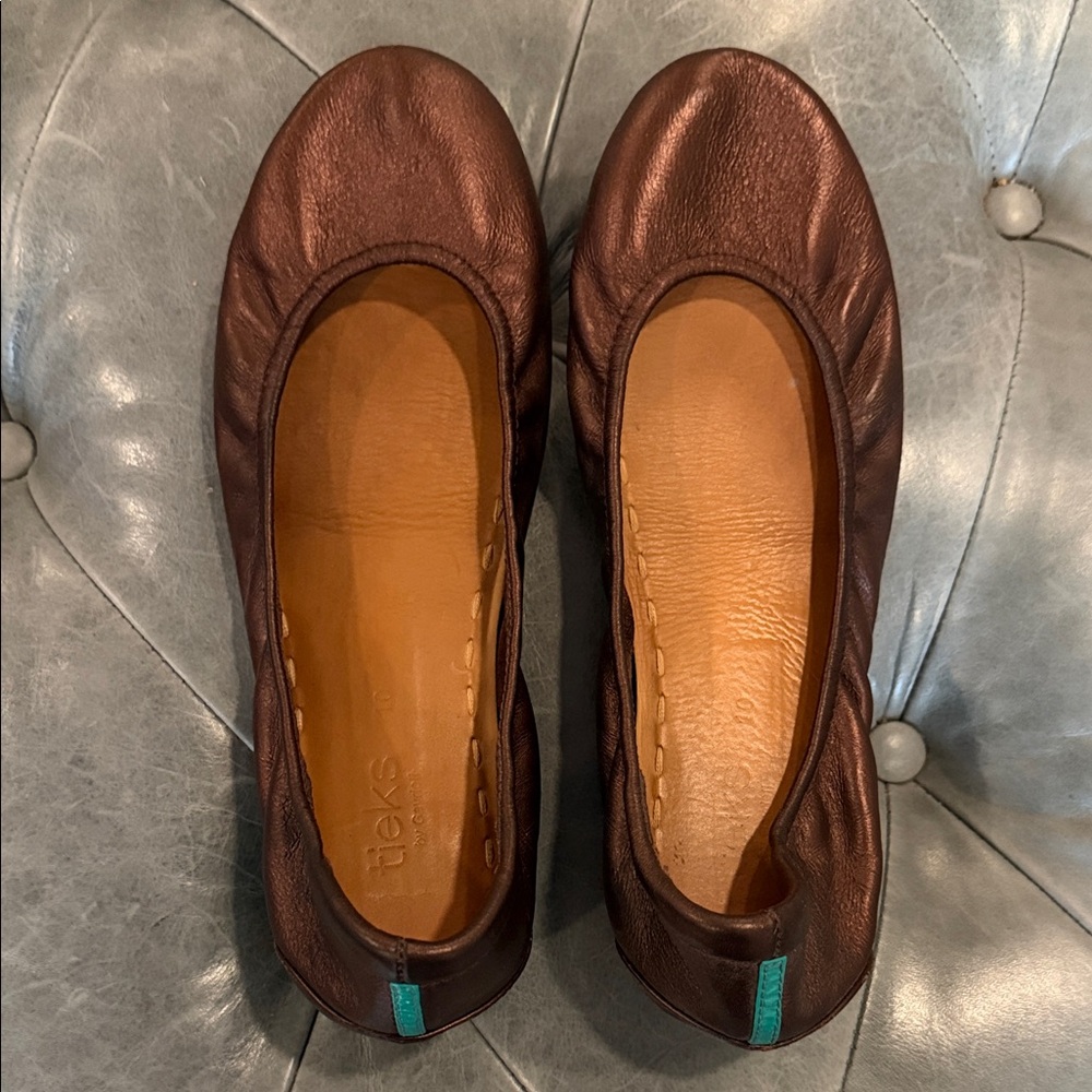 Tieks Ballet Flats - Raspberry Truffle - Size 10